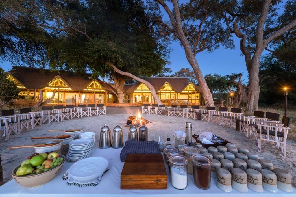 Splash Camp en Delta Okavango