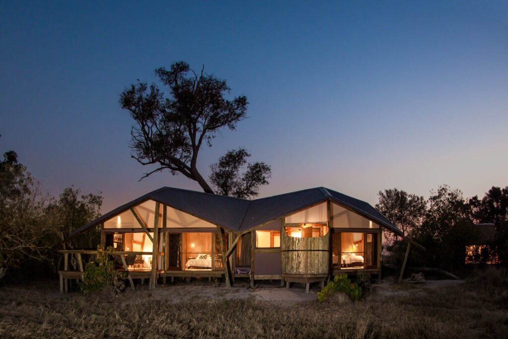Splash Camp en Delta Okavango