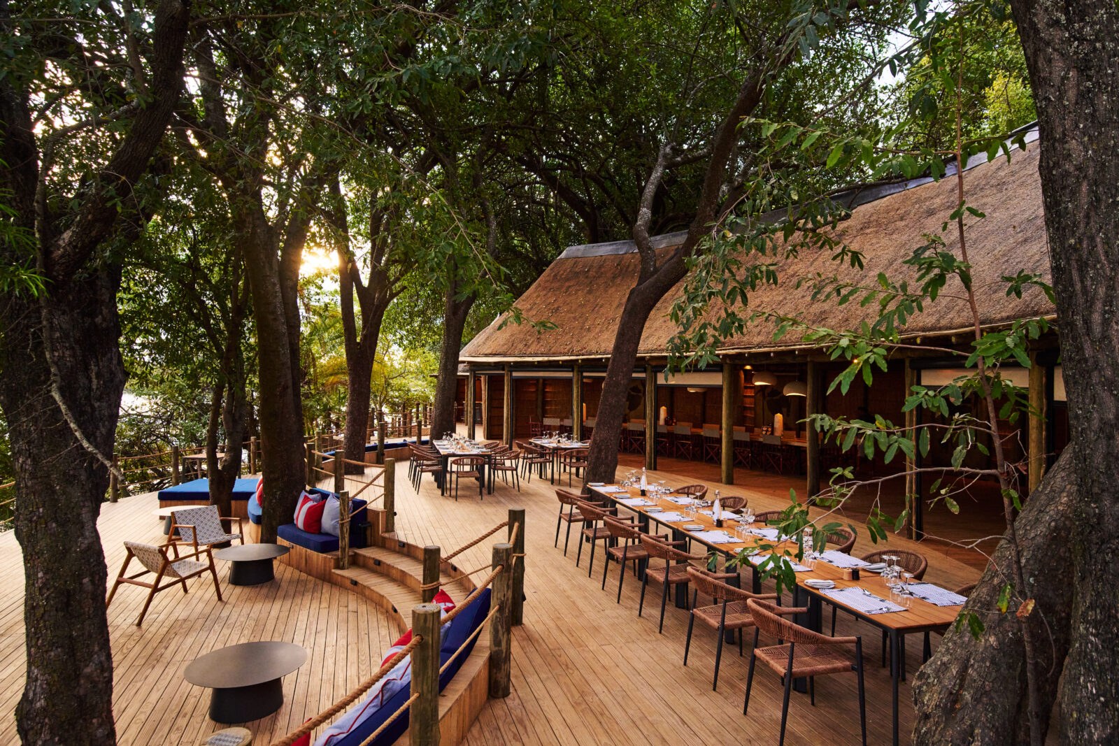 Xugana Island Lodge en Delta Okavango