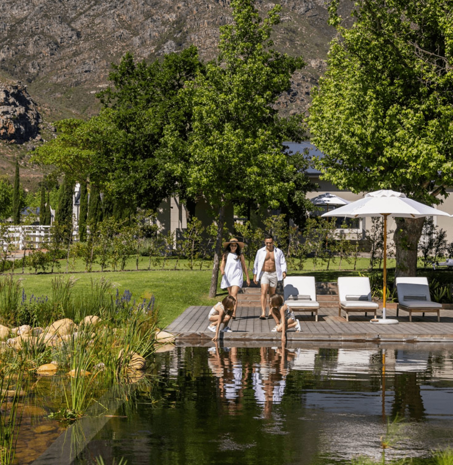 Oakvale Estate en Franschhoek