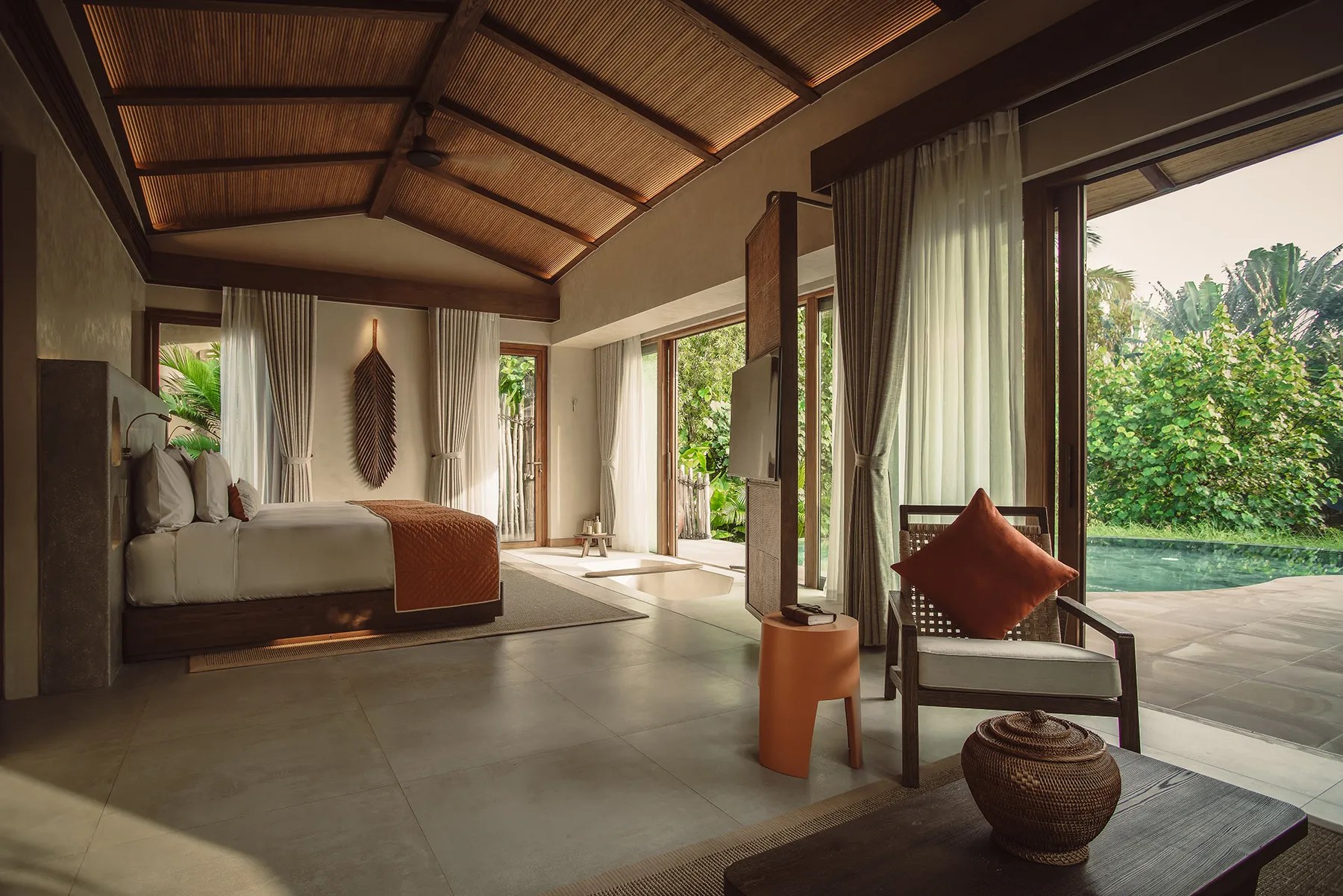 Nipa Pool Villa 7 Living Room 2