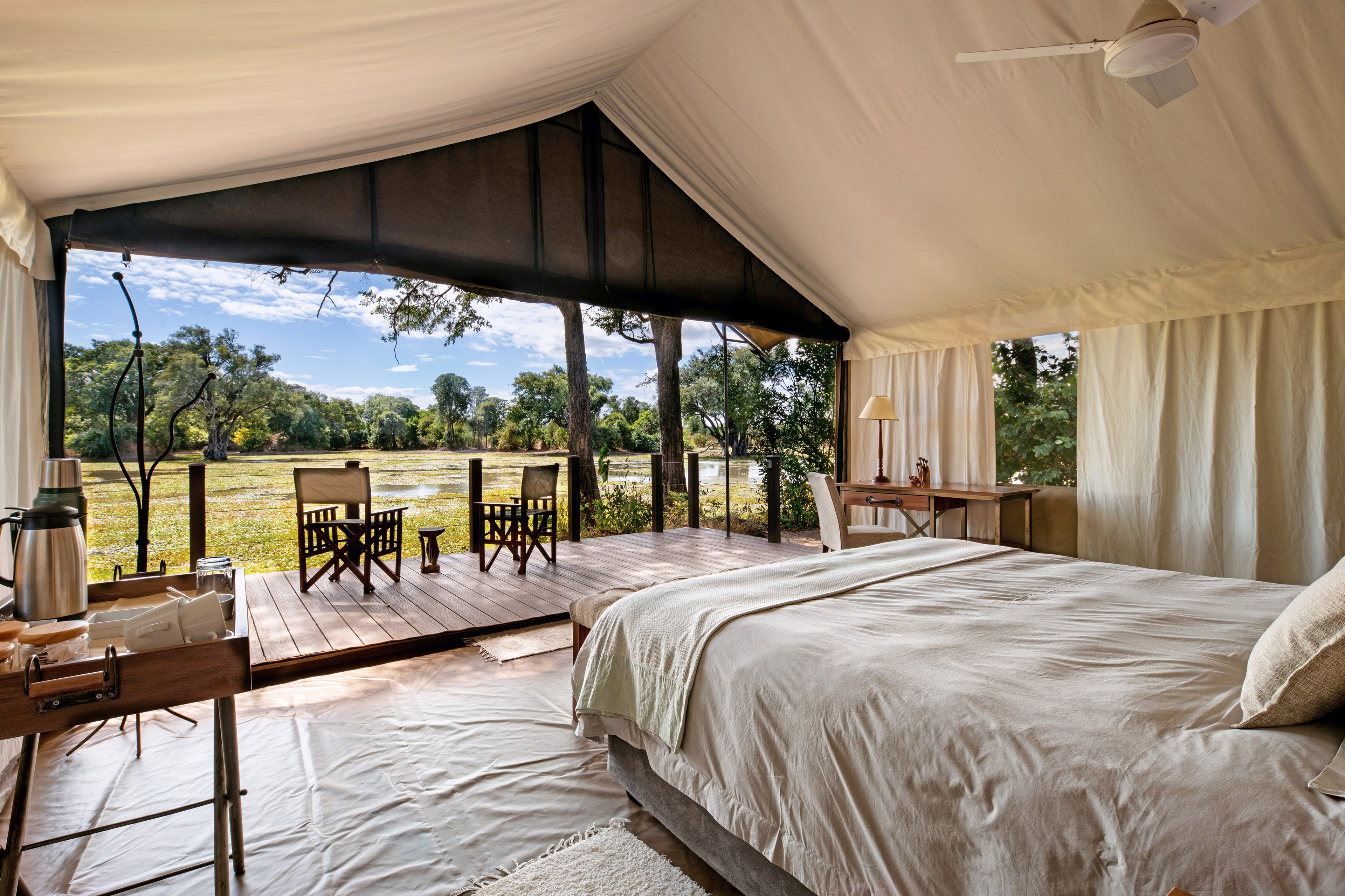 Ingwe Pan Camp, Mana Pools