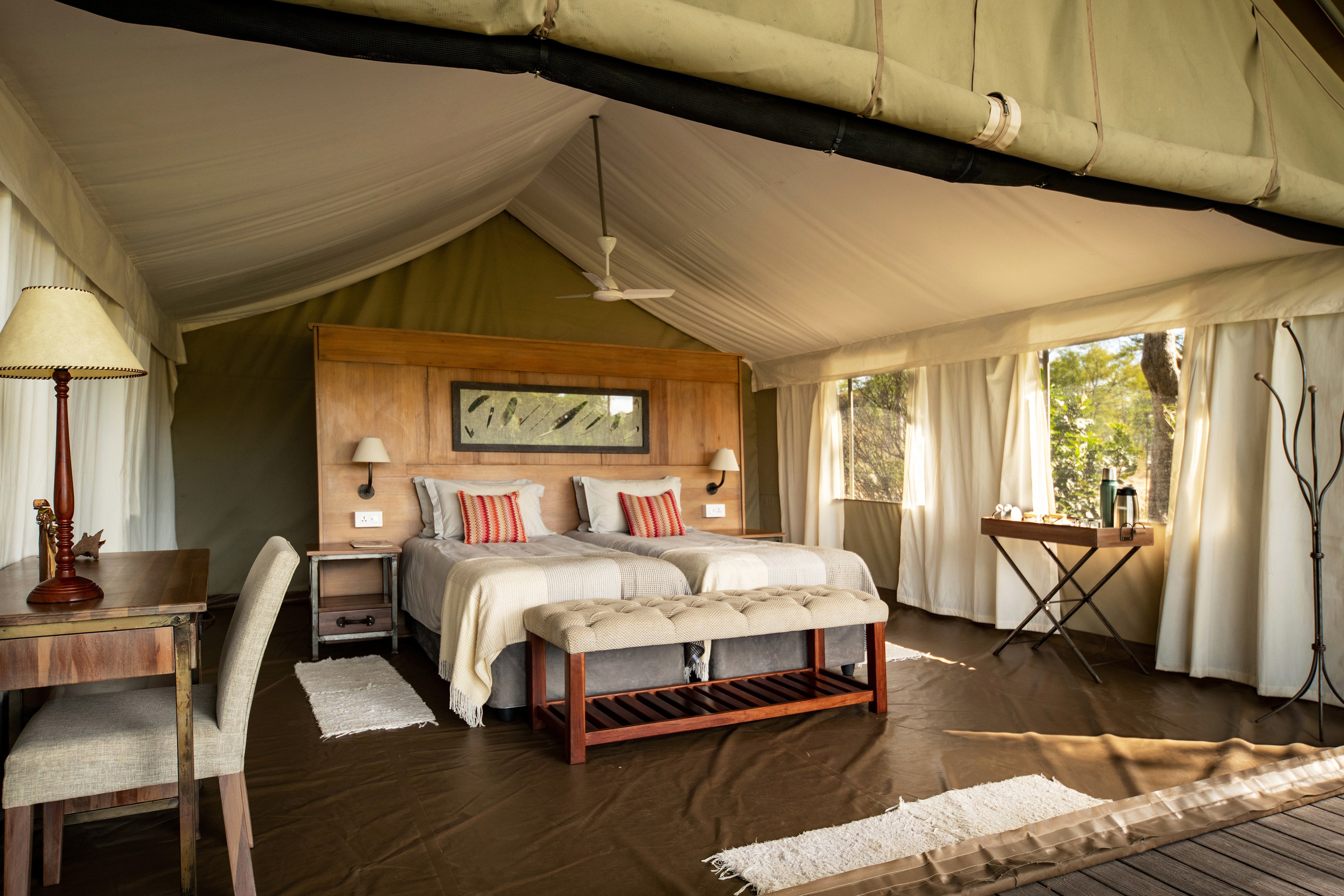 Ingwe Pan Camp, Mana Pools