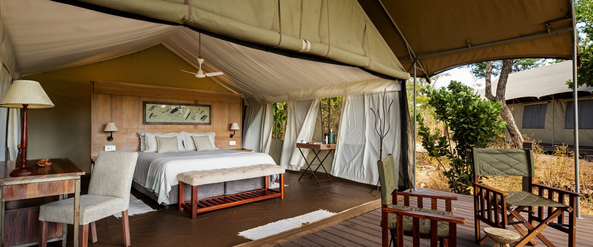 Ingwe Pan Camp, Mana Pools