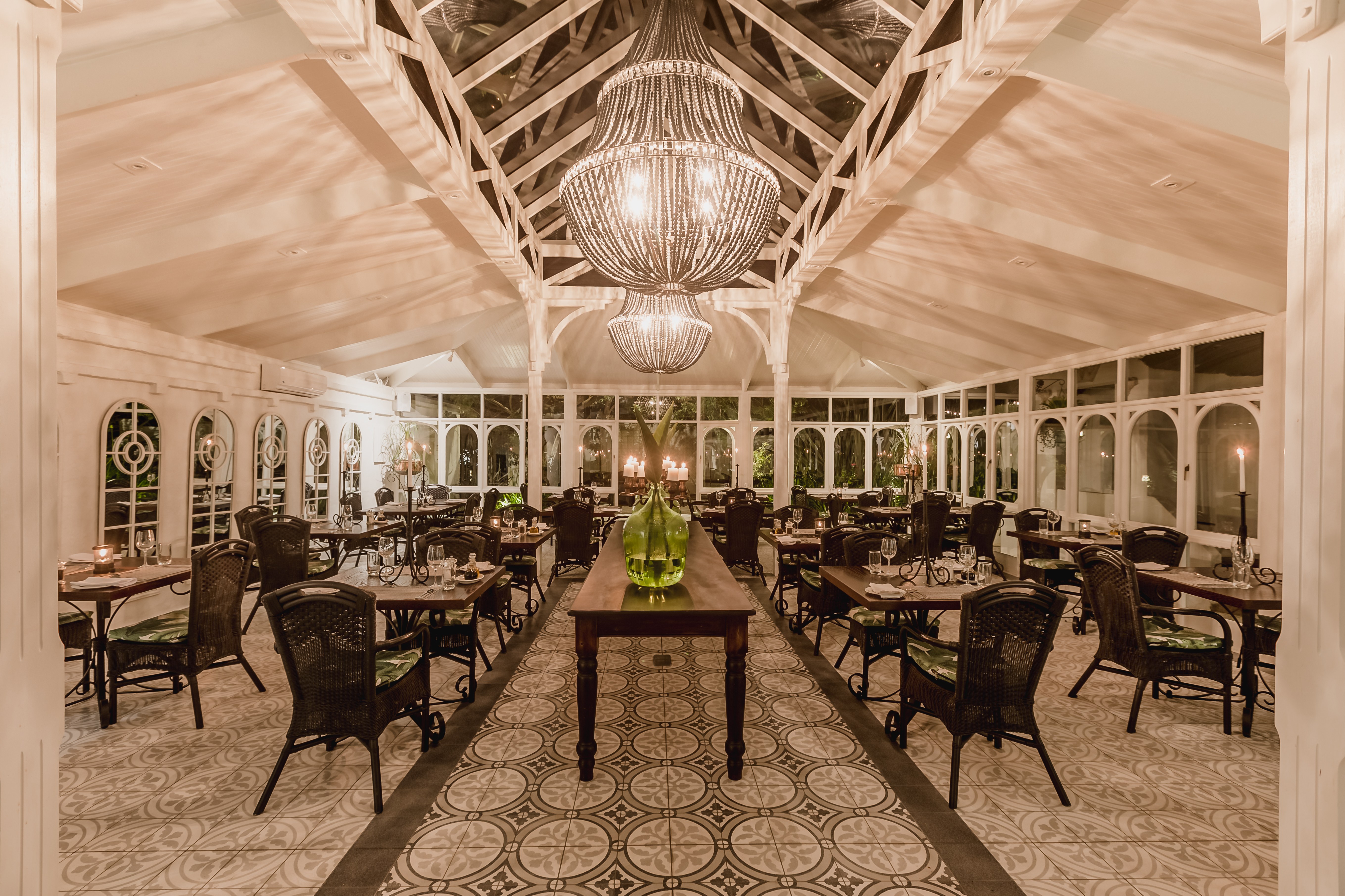 Hunter's Conservatory evening