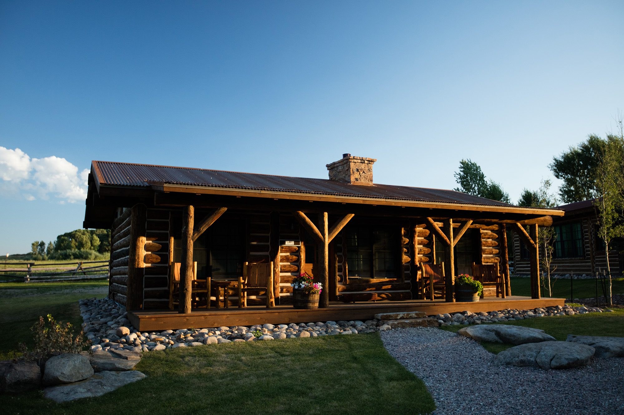 Magee Homestead en Saratoga, Wyoming