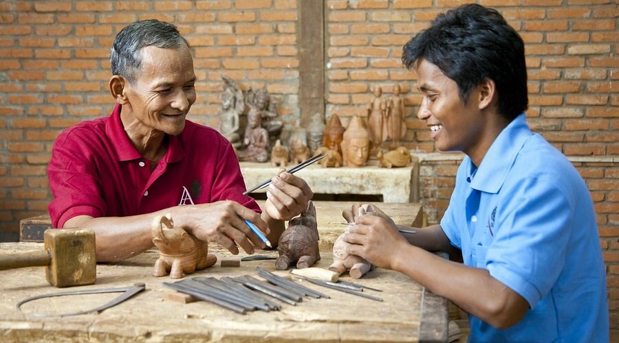 Artesanía tradicional jemer