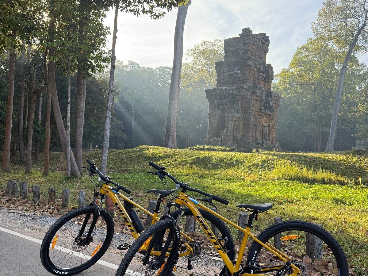 Templo de Angkor recorrido en bicicleta