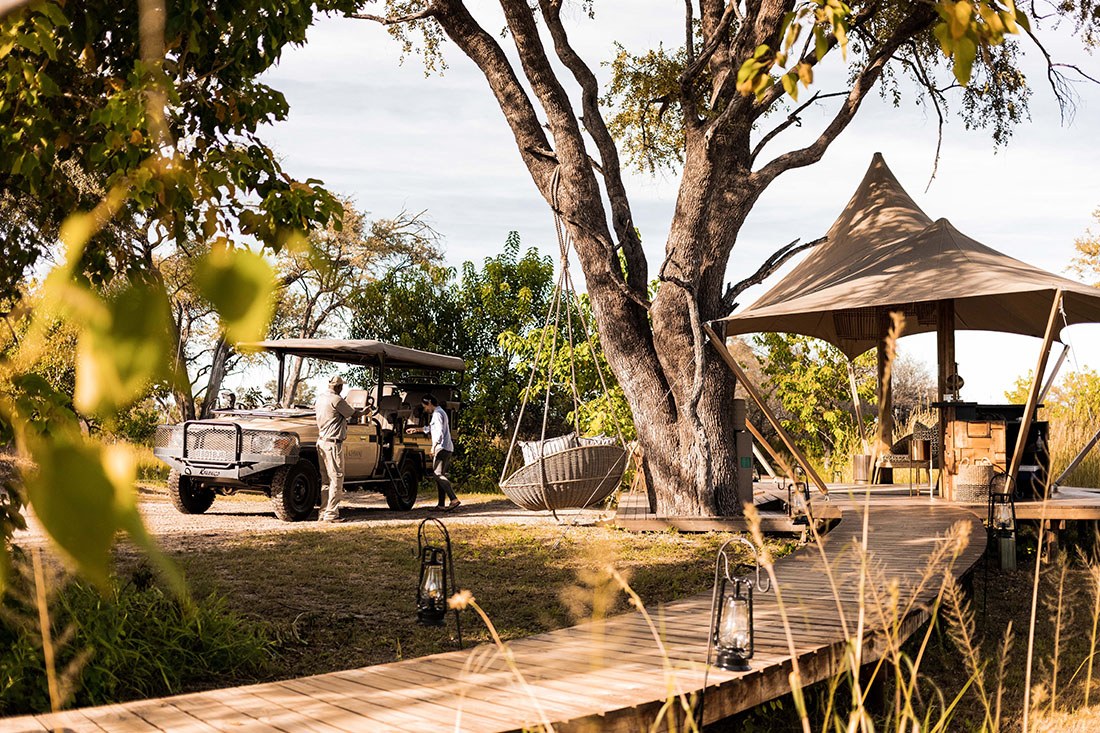 Tuludi Camp, Delta del Okavango