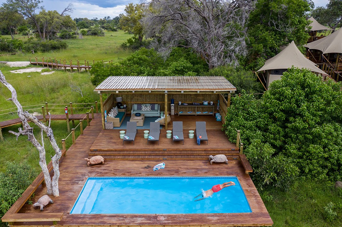 Tuludi Camp, Delta del Okavango