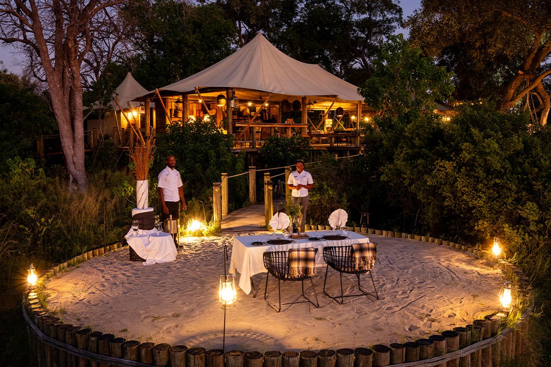 Tuludi Camp, Delta del Okavango