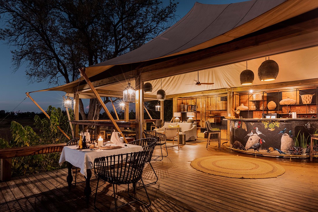 Tuludi Camp, Delta del Okavango