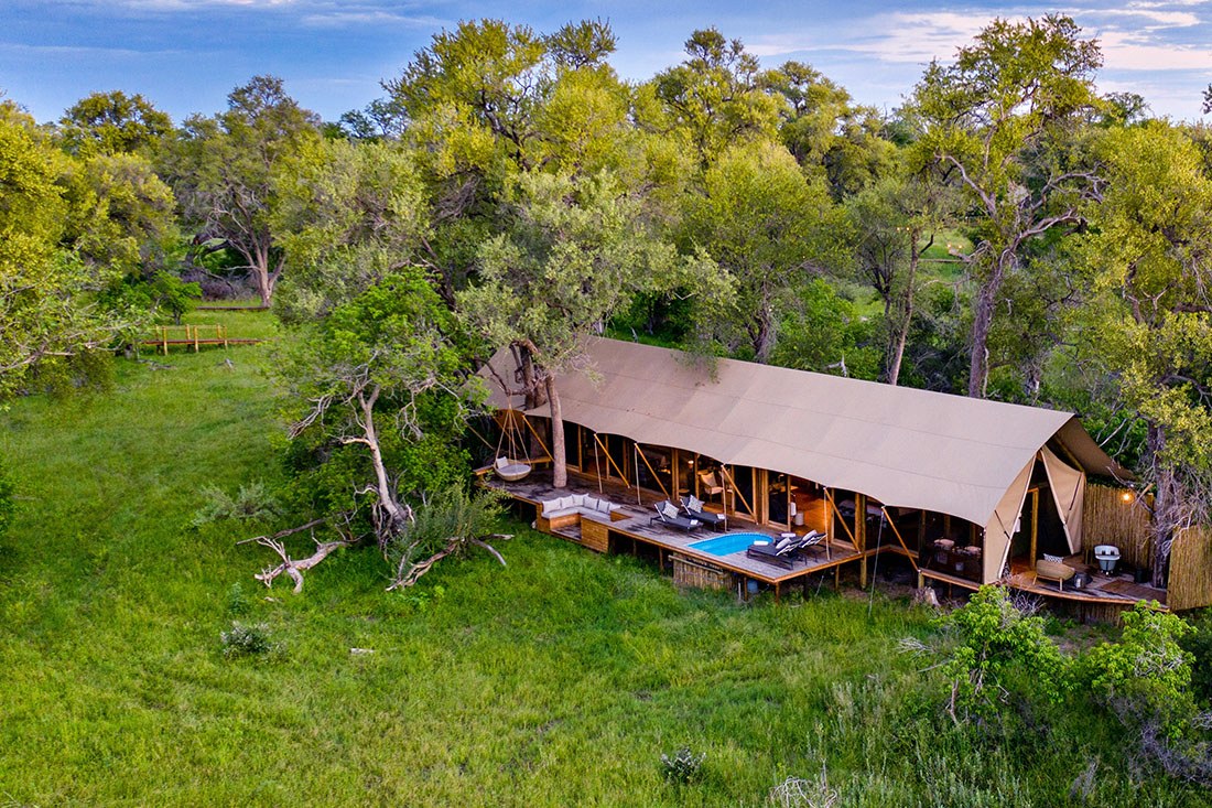 Tuludi Camp, Delta del Okavango