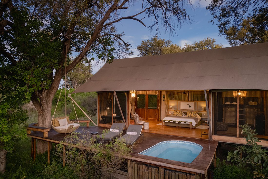 Tuludi Camp, Delta del Okavango