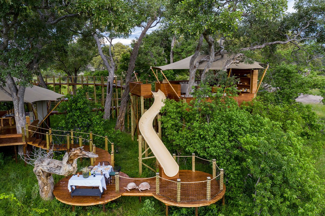 Tuludi Camp, Delta del Okavango