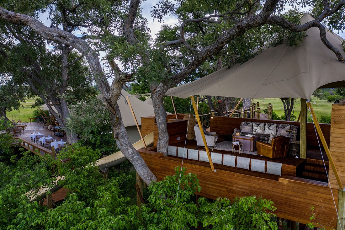 Tuludi Camp, Delta del Okavango