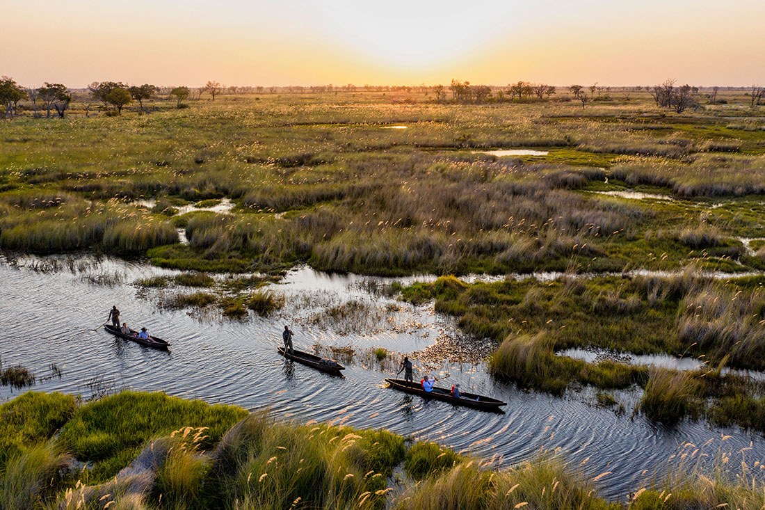 Tuludi Camp, Delta del Okavango